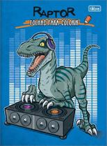 Livro Para Colorir Raptor Tilibra