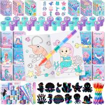 Livro para Colorir Sereia BenLouis - Kit de Lembrancinhas para Festa Infantil