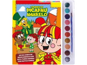 Livro para Colorir Sítio do Picapau Amarelo com Aquarela