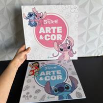 Livro para colorir Stitch lilo e Angel de desenhos com 36 páginas presente dia das crianças caderno Livro para colorir Stitch lilo e Angel de desenhos com 36 páginas presente dia das crianças caderno