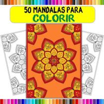 Livro para colorir tema Mandalas Livro para colorir tema Mandalas