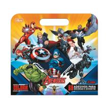 Livro para Colorir Tilibra Maleta Avengers 190x250mm Livro para Colorir Tilibra Maleta Avengers 190x250mm