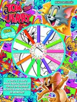 Livro para Colorir Tom & Jerry Mundo da Diversão com Lápis de Cor