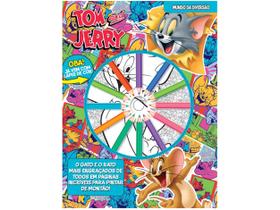Livro para Colorir Tom & Jerry Mundo da Diversão com Lápis de Cor