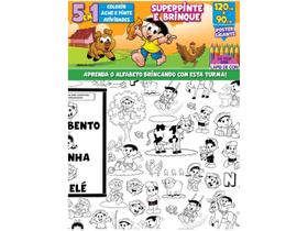 Livro para Colorir Turma do Chico Bento Super Pinte e Brinque