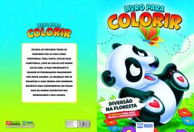Livro Para Colorir Turminha Animal - Diversão Na Floresta - Bicho Esperto