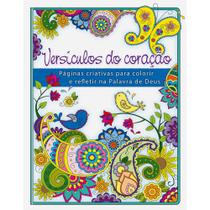 Livro Para Colorir - Versículos Do Coração