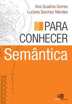 Livro - Para conhecer semântica