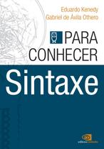 Livro - Para conhecer sintaxe Livro - Para conhecer sintaxe