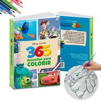 Livro Para Pintar Colorir 365 Desenhos Disney Pixar