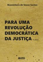 Livro - Para uma revolução democrática da justiça Livro - Para uma revolução democrática da justiça