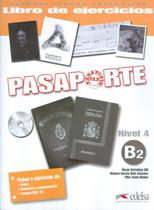 Livro - Pasaporte 4 - Libro de Ejercicios B2 CD Audio