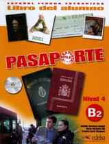 Livro - Pasaporte 4 - libro del alumno b2 + cd-audio