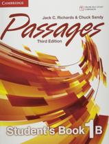 Livro - Passages 1B Sb With Online Wb B - 3Rd Ed - CAMBRIDGE UNIVERSITY