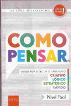 Livro Passatempos Coquetel Como Pensar Nível Fácil Ed. 1 - Ediouro