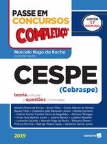 Livro - Passe em concursos - Completaço - Cespe (Cebraspe)