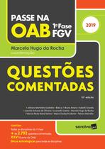 Livro - Passe na OAB : 1ª fase FGV : Questões comentadas - 10ª edição de 2019
