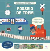 Livro - Passeio de trem - Livro desdobrável + brincadeiras