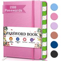 Livro Password Keeper BLESWIN Small com Abas Alfabéticas