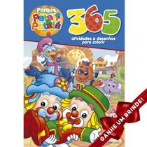 Livro Patati Patatá - 365 Atividades e Desenhos Para Colorir Crianças Filhos Infantil Desenho História Brincar Pintar - Igreja Cristã Amigo Evangélico