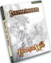 Livro Pathfinder RPG Howl of the Wild Sketch Ed, capa dura