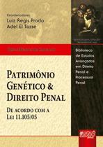 Livro - Patrimônio Genético e Direito Penal