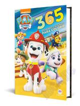 Livro Patrulha Canina - 365 Atividades E Desenhos P/ Colorir
