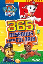 Livro - Patrulha Canina - 365 Desenhos Para Colorir