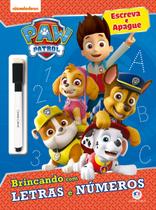 Livro - Patrulha Canina - Brincando com Letras e Números Livro - Patrulha Canina - Brincando com Letras e Números