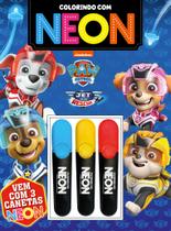 Livro - Patrulha Canina Colorindo com Neon