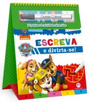 Livro - Patrulha Canina - escreva e apague espiral