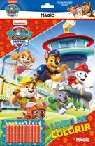 Livro - Patrulha Canina - Kit de Colorir com Giz de Cera