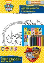 Livro - Patrulha Canina - Mega colorindo com adesivos Livro - Patrulha Canina - Mega colorindo com adesivos