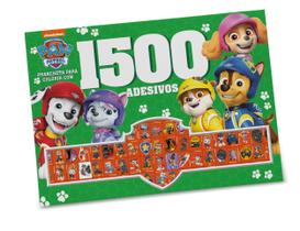 Livro - Patrulha Canina Prancheta para Colorir com 1500 Adesivos