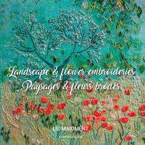 Livro Paysages & Fleurs Brodes (Bordado de Flores e Paisagens)