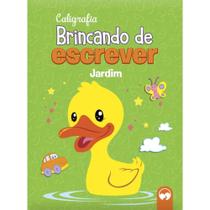 Livro Pedagógico Caligrafia Brincando ESCREVER Jardim N02 PCT com 05 - Vale das Letras