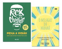 Livro Pega A Visão - Rick Chesther + O Milagre Da Manhã