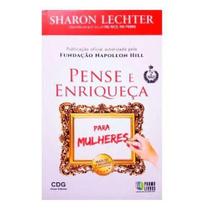 Livro Pense e Enriqueça Para Mulheres - Sharon Lechter
