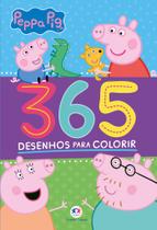 Livro - Peppa Pig - 365 Desenhos para colorir