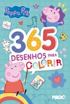 Livro - Peppa Pig - 365 Desenhos Para Colorir