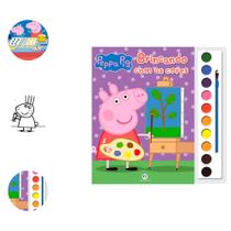 Livro - Peppa Pig - Brincando com as cores
