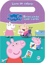 Livro - Peppa Pig - Brincando com cores