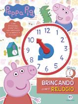 Livro - Peppa Pig - Brincando com o relógio