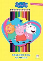 Livro - Peppa Pig - Brincando com os amigos