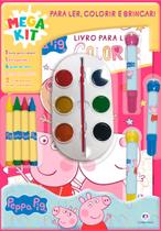 Livro - Peppa Pig - Ler, colorir e brincar