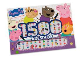 Livro - Peppa Pig Prancheta para Colorir com 1500 Adesivos