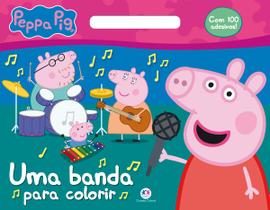 Livro - Peppa Pig - Uma banda para colorir Livro - Peppa Pig - Uma banda para colorir