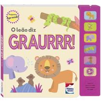 Livro - Pequeno Aprendiz-Livros Sonoros:Leão diz...