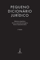Livro - Pequeno dicionário jurídico Livro - Pequeno dicionário jurídico