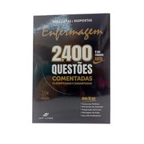Livro Perguntas e Respostas Enfermagem - 2400 Questões Comentadas e Gabaritadas - Japy